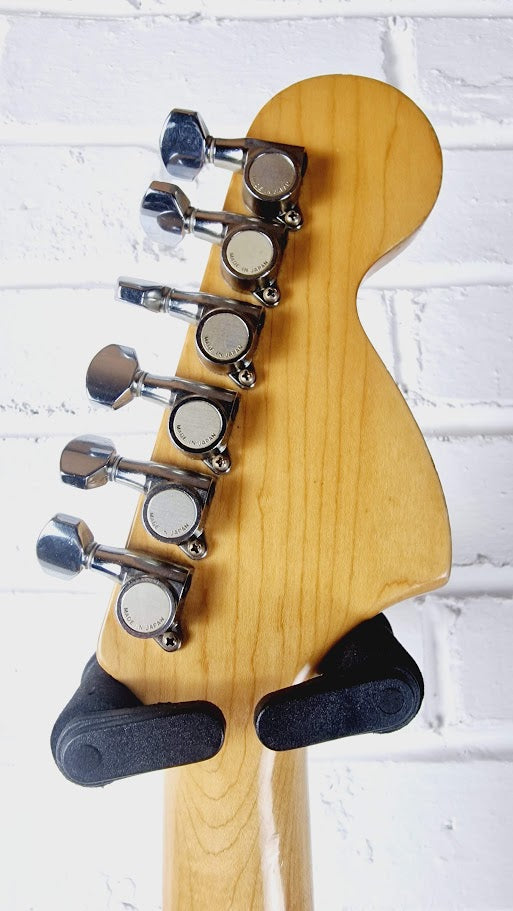 FENDER MIJ "E SERIES" 80s LEFT HANDED OLYMPIC WHITE STRATOCASTER