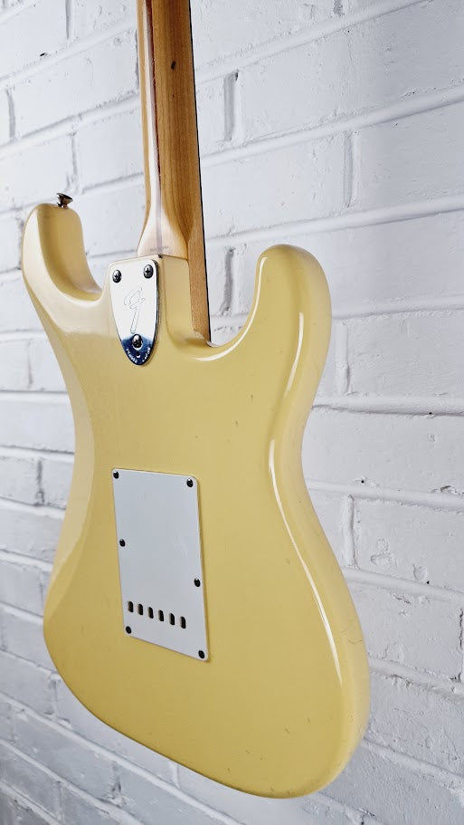 FENDER MIJ "E SERIES" 80s LEFT HANDED OLYMPIC WHITE STRATOCASTER