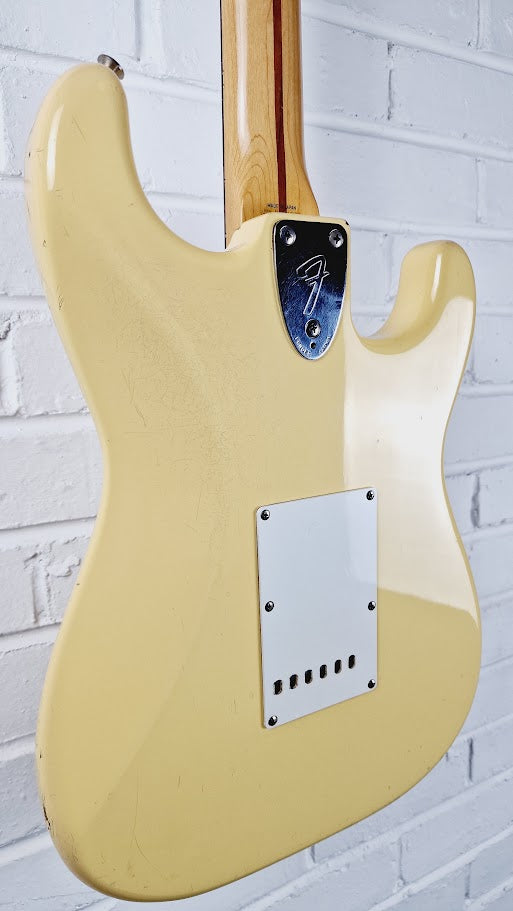 FENDER MIJ "E SERIES" 80s LEFT HANDED OLYMPIC WHITE STRATOCASTER