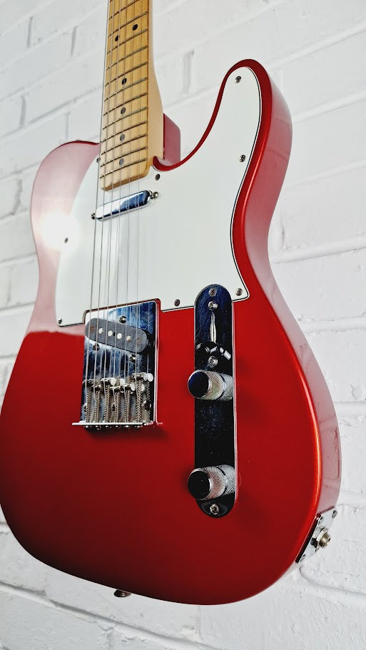 FENDER TELECASTER 1992 MIM CHERRY RED ELECTRIC GUITAR