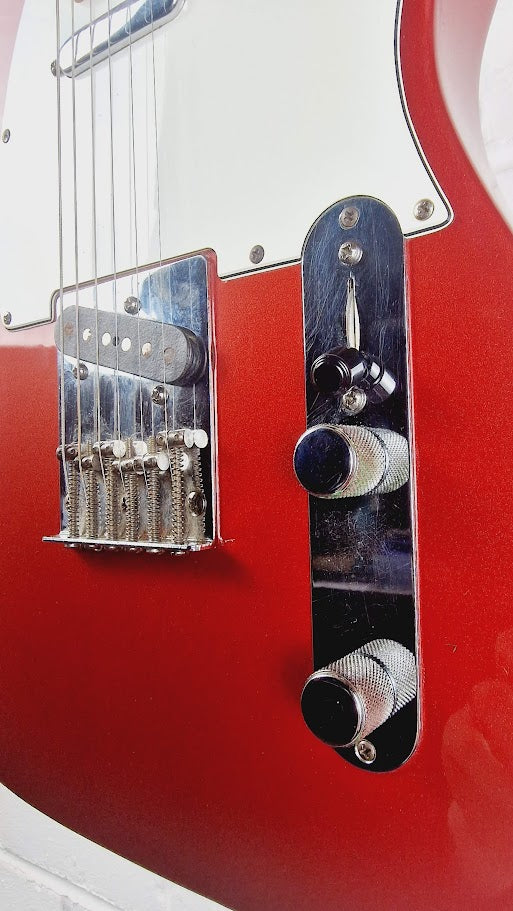 FENDER TELECASTER 1992 MIM CHERRY RED ELECTRIC GUITAR