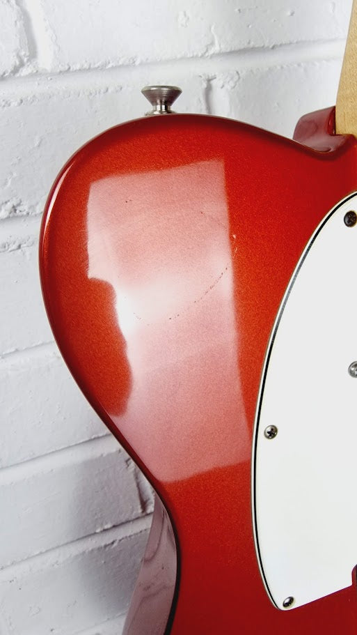 FENDER TELECASTER 1992 MIM CHERRY RED ELECTRIC GUITAR