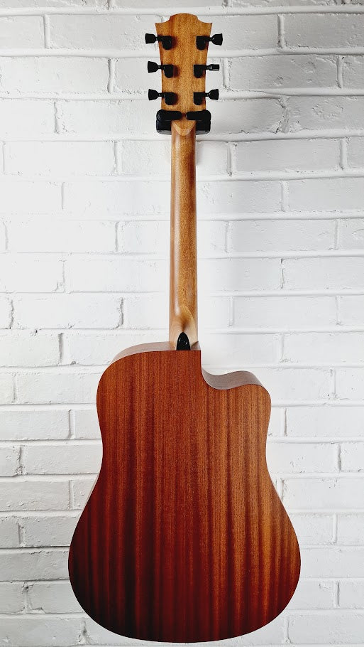 LAG TRAMONTANE TL70DCE LEFT HANDED ELECTRO ACOUSTIC GUITAR