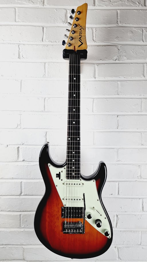 LINE 6 JTV-69 JAMES TYLER VARIAX MODELLING 3 TONE SUNBURST ELECTRIC GUITAR