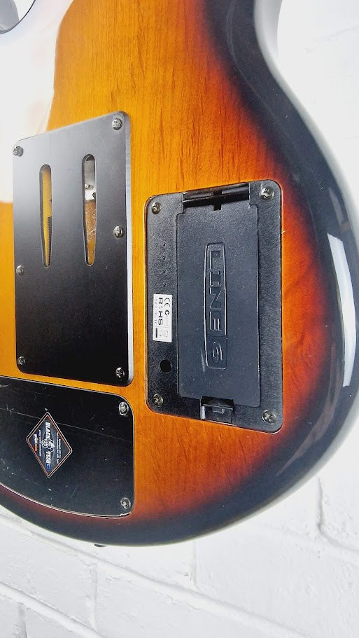 LINE 6 JTV-69 JAMES TYLER VARIAX MODELLING 3 TONE SUNBURST ELECTRIC GUITAR