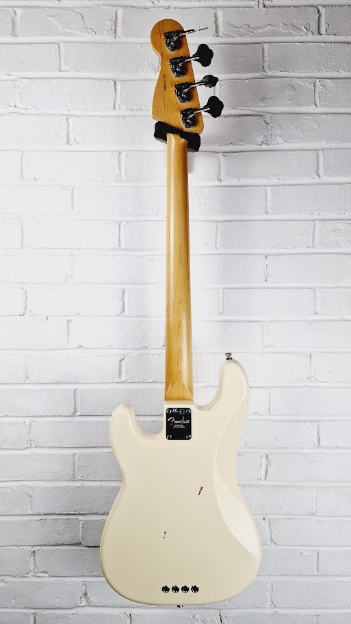 FENDER USA AMERICAN STANDARD PRECISION BASS 2016 OLYMPIC WHITE