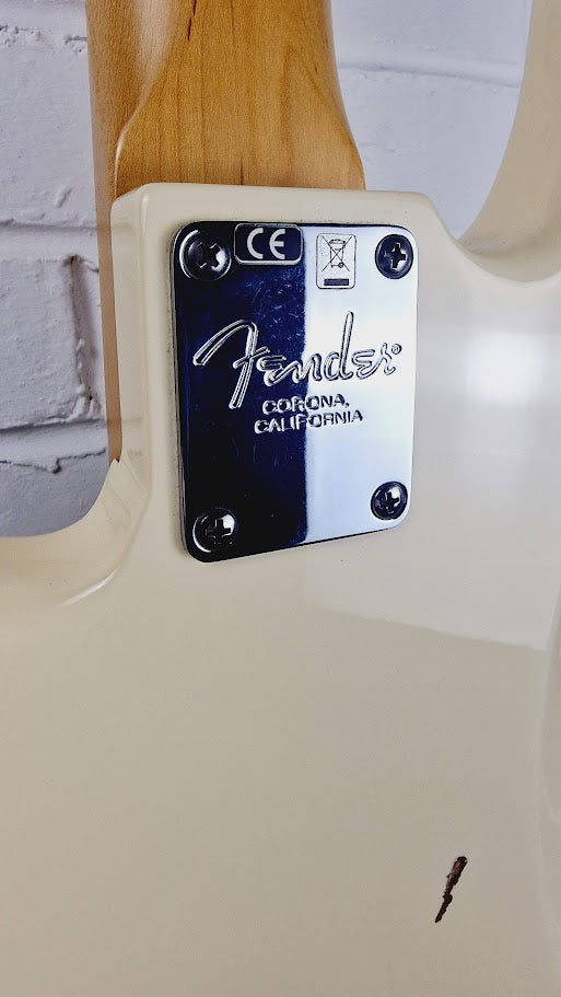 FENDER USA AMERICAN STANDARD PRECISION BASS 2016 OLYMPIC WHITE
