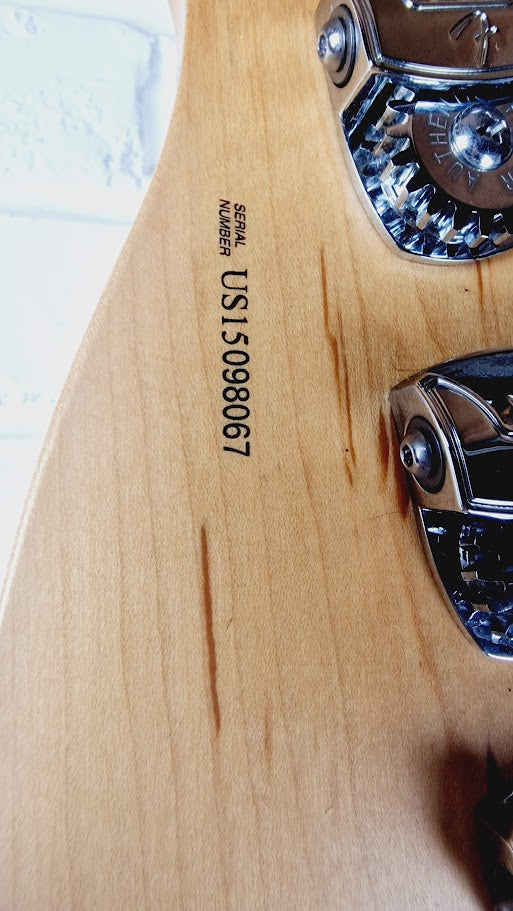 FENDER USA AMERICAN STANDARD PRECISION BASS 2016 OLYMPIC WHITE