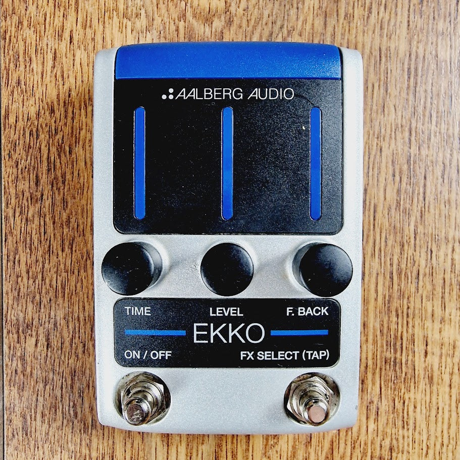 AALBERG AUDIO EKKO EK-1 DELAY GUITAR PEDAL