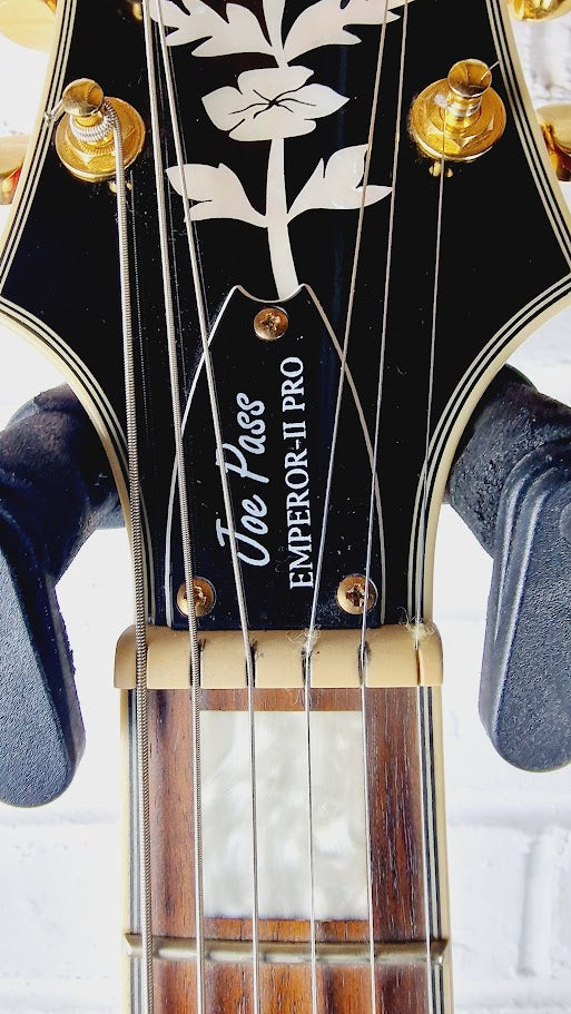 EPIPHONE JOE PASS EMPEROR II PRO WINE RED ELECTRIC GUITAR