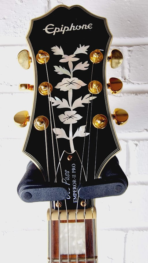 EPIPHONE JOE PASS EMPEROR II PRO WINE RED ELECTRIC GUITAR