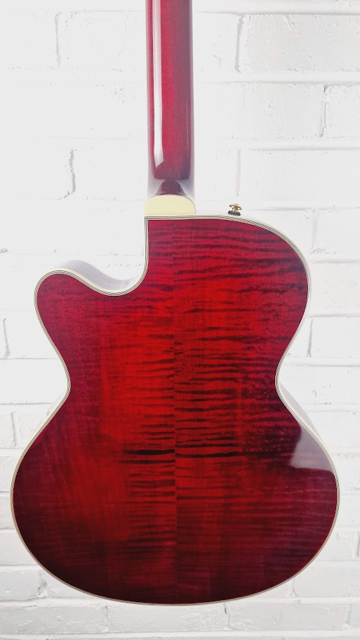 EPIPHONE JOE PASS EMPEROR II PRO WINE RED ELECTRIC GUITAR