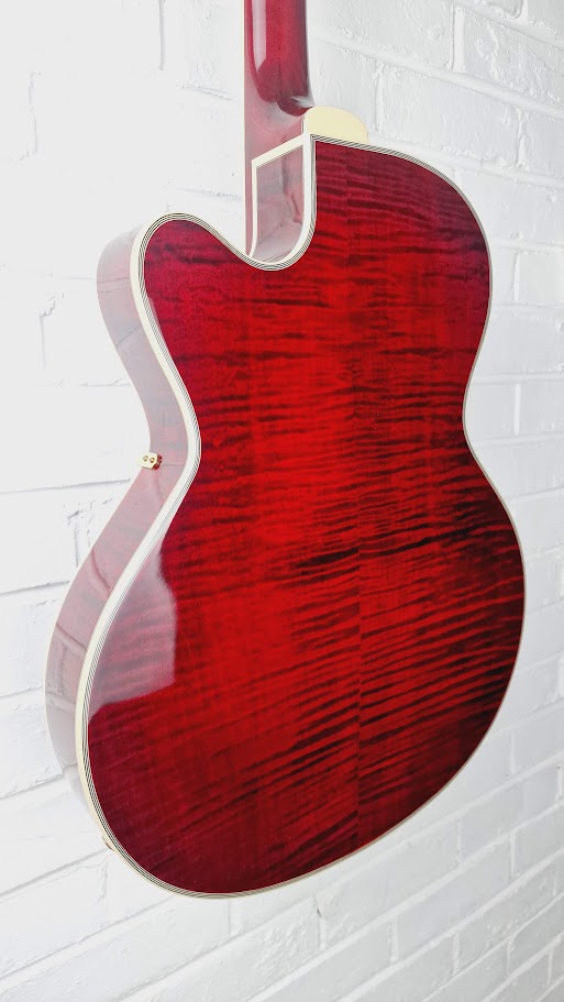 EPIPHONE JOE PASS EMPEROR II PRO WINE RED ELECTRIC GUITAR