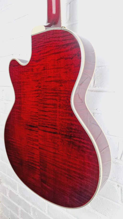 EPIPHONE JOE PASS EMPEROR II PRO WINE RED ELECTRIC GUITAR