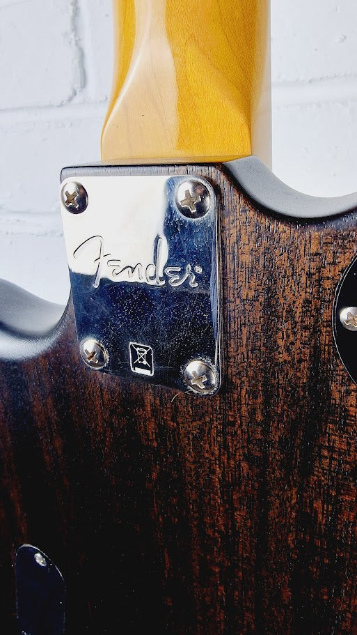 FENDER MODERN PLAYER JAGUAR BLACK TRANSPARENT ELECTRIC GUITAR