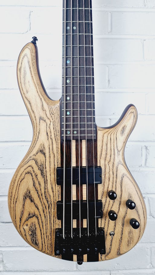CORT A5 ULTRA ASH 5 STRING BASS GUITAR + CORT HARD CASE