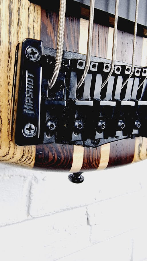 CORT A5 ULTRA ASH 5 STRING BASS GUITAR + CORT HARD CASE