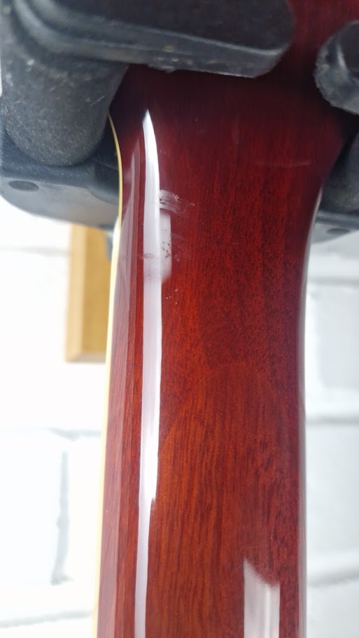 ARIA ELECORD FET-DLX FLAMED MAPLE RED ELECTRO ACOUSTIC GUITAR