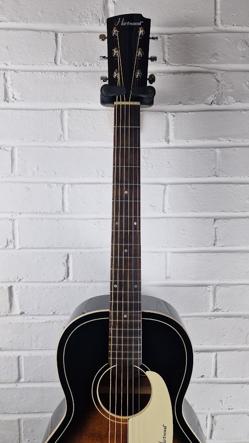 HARTWOOD VILLANELLE PARLOUR SUNBURST ELECTRO ACOUSTIC GUITAR