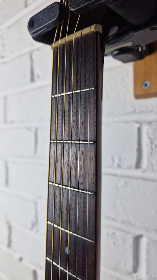 HARTWOOD VILLANELLE PARLOUR SUNBURST ELECTRO ACOUSTIC GUITAR