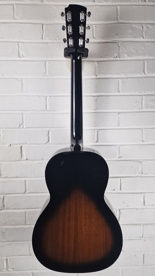 HARTWOOD VILLANELLE PARLOUR SUNBURST ELECTRO ACOUSTIC GUITAR