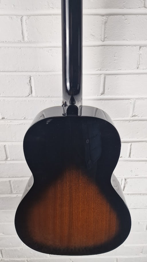 HARTWOOD VILLANELLE PARLOUR SUNBURST ELECTRO ACOUSTIC GUITAR