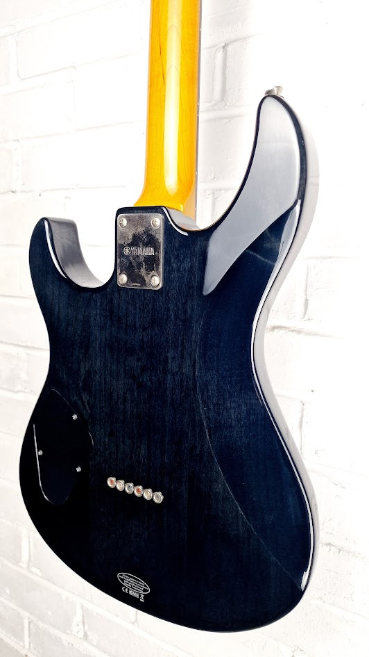 YAMAHA PAC611HFM PACIFICA TRANSLUCENT BLACK ELECTRIC GUITAR