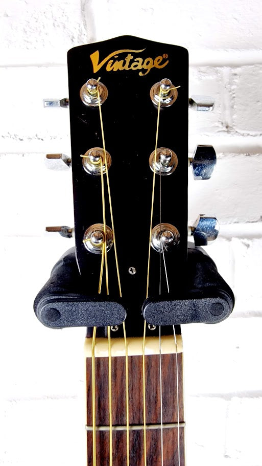 VINTAGE AMG2 TRICONE RESONATOR CHROME GUITAR