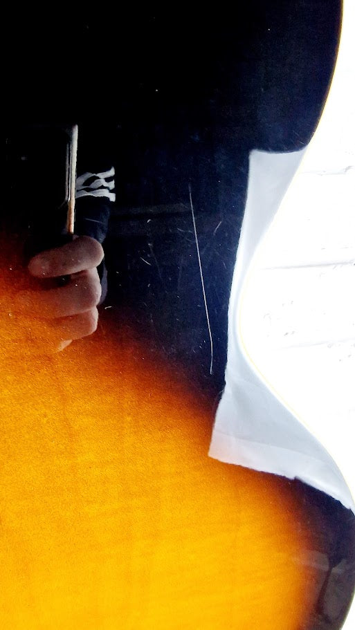 EPIPHONE EJ 200 VS JUMBO SUNBURST 2007 ACOUSTIC GUITAR + HARD CASE