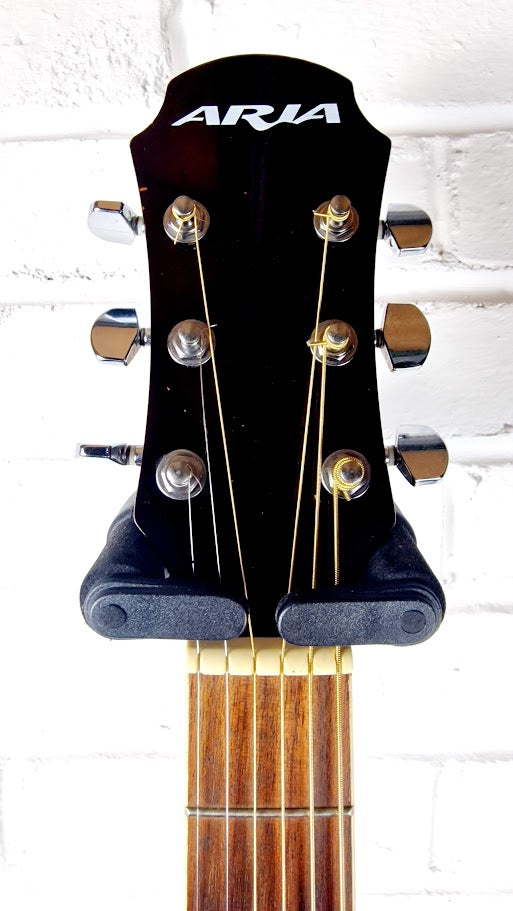 ARIA AW-20L N NATURAL LEFT HANDED ACOUSTIC GUITAR