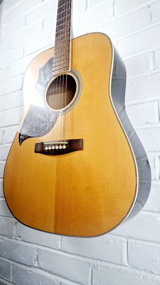 ARIA AW-20L N NATURAL LEFT HANDED ACOUSTIC GUITAR