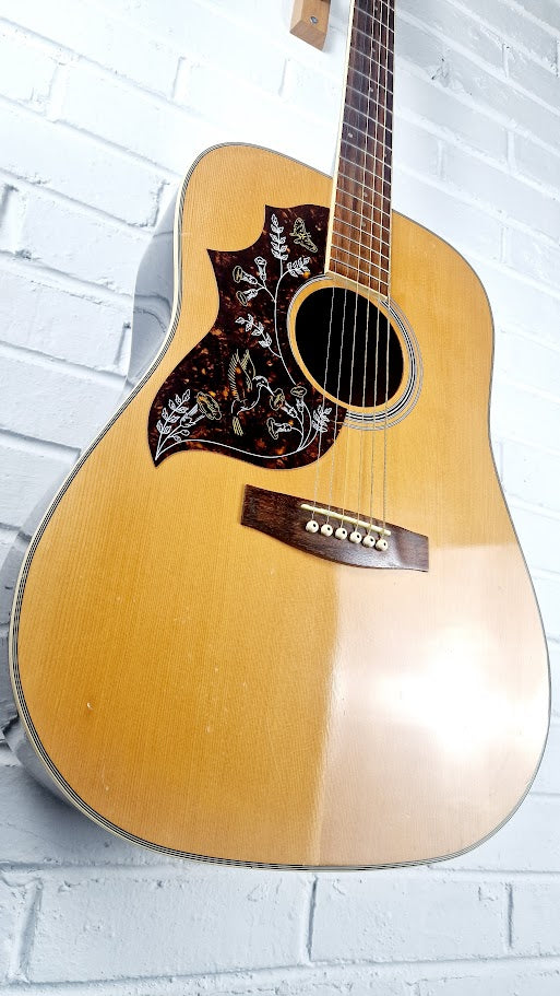 ARIA AW-20L N NATURAL LEFT HANDED ACOUSTIC GUITAR