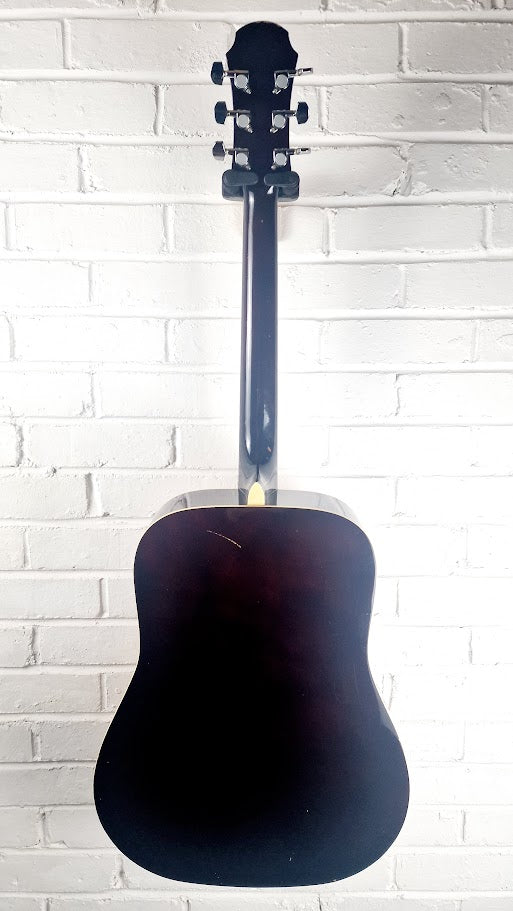 ARIA AW-20L N NATURAL LEFT HANDED ACOUSTIC GUITAR