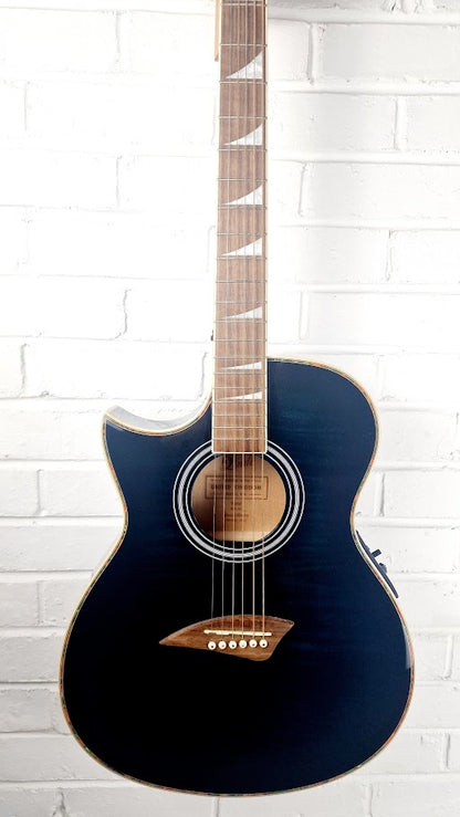 LINDO ORG SL SLIM BLULE ELECTRO ACOUSTIC GUITAR