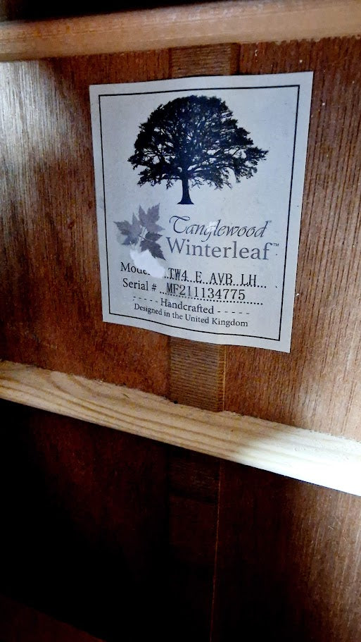 TANGLEWOOD WINTERLEAF TW4 E AVB LH LEFT HANDED AUTUMN VINTAGE SUNBURST ACOUSTIC GUITAR