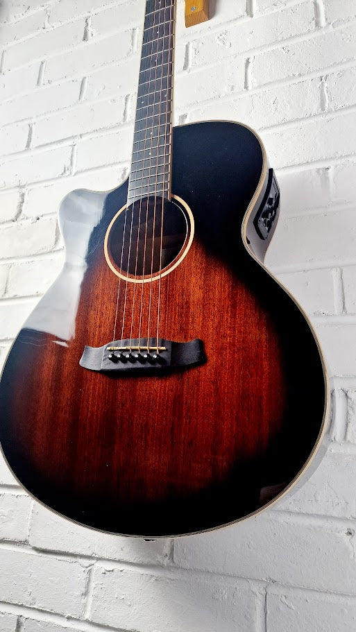 TANGLEWOOD WINTERLEAF TW4 E AVB LH LEFT HANDED AUTUMN VINTAGE SUNBURST ACOUSTIC GUITAR