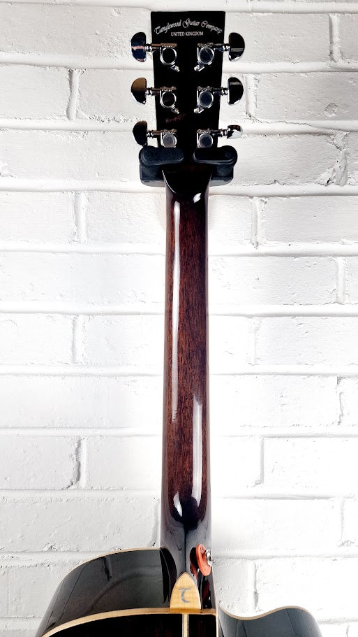 TANGLEWOOD WINTERLEAF TW4 E AVB LH LEFT HANDED AUTUMN VINTAGE SUNBURST ACOUSTIC GUITAR