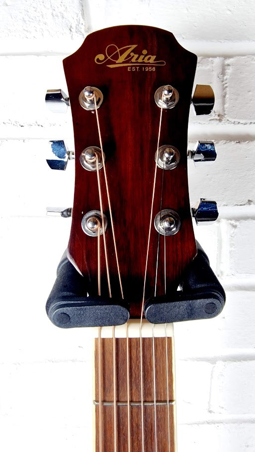 ARIA AWN-15CE BS BROWN SUNBURST ELECTRO ACOUSTIC GUITAR