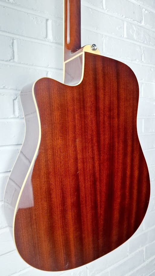 ARIA AWN-15CE BS BROWN SUNBURST ELECTRO ACOUSTIC GUITAR