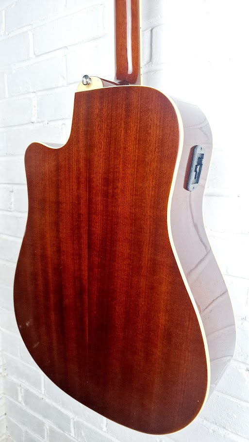 ARIA AWN-15CE BS BROWN SUNBURST ELECTRO ACOUSTIC GUITAR