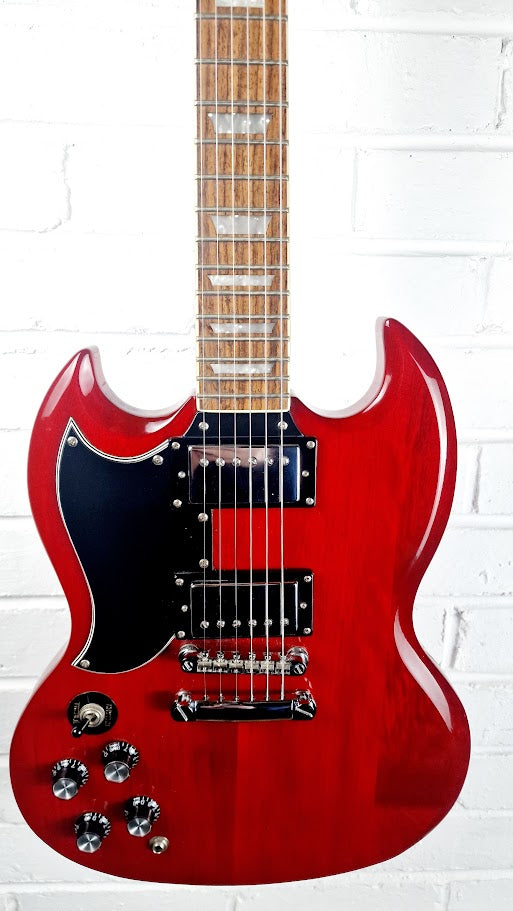 TOKAI SG CHERRY RED LEFT HANDED ELECTRIC GUITAR