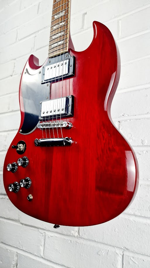 TOKAI SG CHERRY RED LEFT HANDED ELECTRIC GUITAR