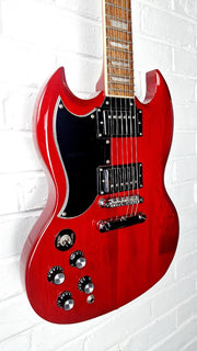 TOKAI SG CHERRY RED LEFT HANDED ELECTRIC GUITAR