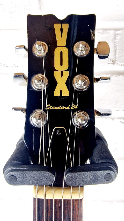 VOX STANDARD 24 3503 BLACK JAPAN 1980s ELECTRIC GUITAR