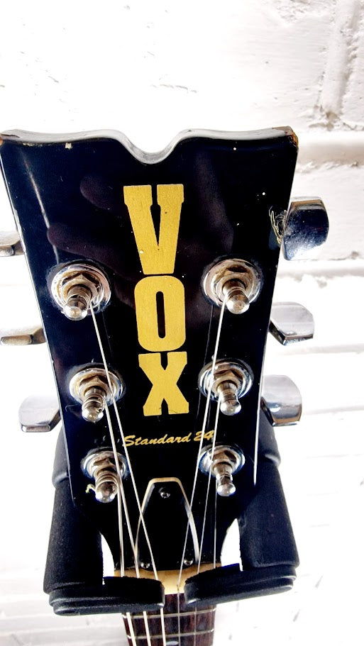 VOX STANDARD 24 3503 BLACK JAPAN 1980s ELECTRIC GUITAR