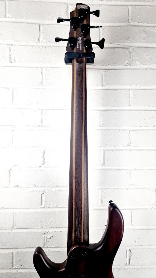 CORT B5 ELEMENT ARTISAN OPEN PORE TRANS BLACK 5 STRING BASS GUITAR