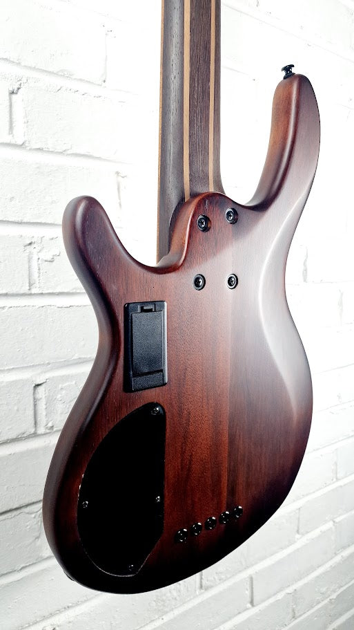 CORT B5 ELEMENT ARTISAN OPEN PORE TRANS BLACK 5 STRING BASS GUITAR