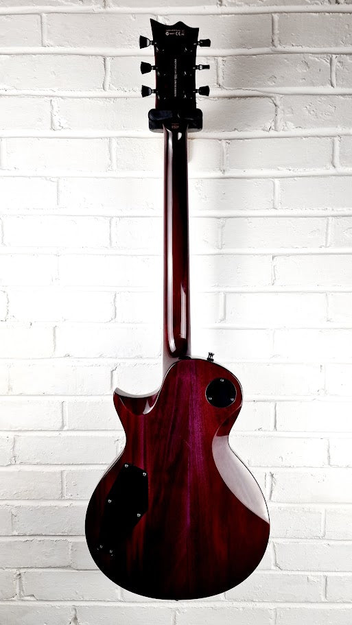 ESP LTD EC-1000FM STP DELUXE SEE THRU PURPLE LES PAUL ELECTRIC GUITAR