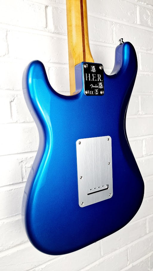 FENDER HER LIMITED EDITION SIGNATURE STRATOCASTER BLUE MARLIN ELECTRIC GUITAR