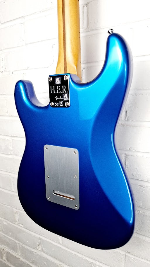 FENDER HER LIMITED EDITION SIGNATURE STRATOCASTER BLUE MARLIN ELECTRIC GUITAR